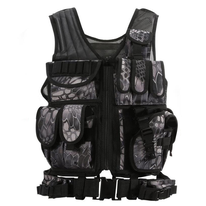Vestimenta Táctica de Combate Militar para Caza y Pesca, Protección de Placas, Molle, Entrenamiento con Gases CS — imagen 3