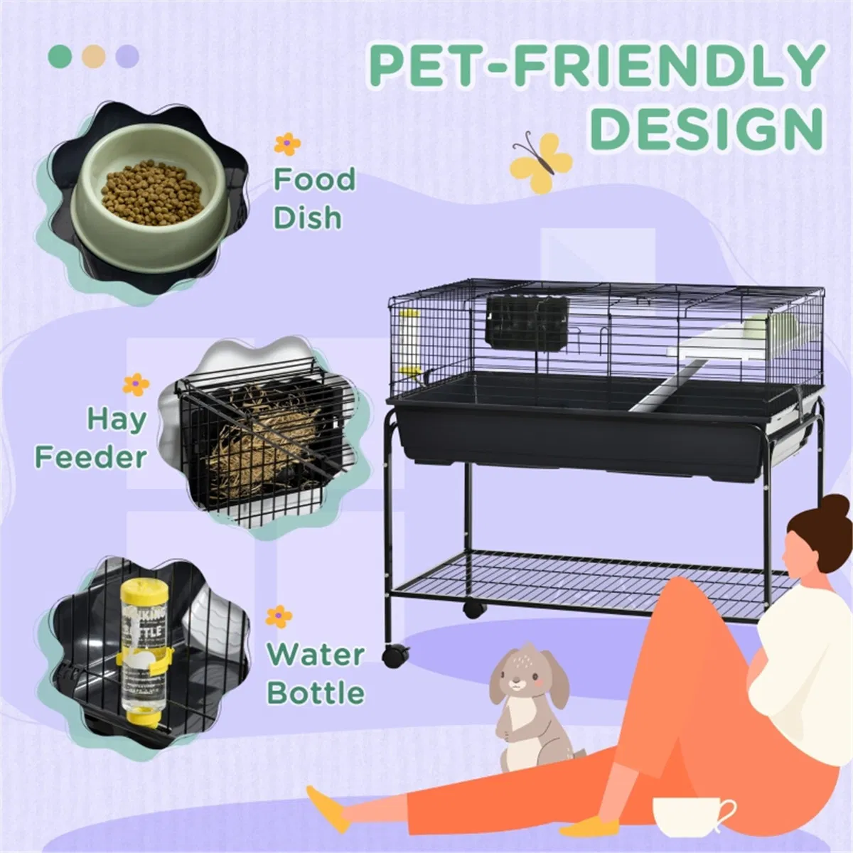 Hamster Cage/small animal cage/Pet cages — image 4