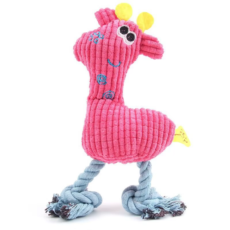 Juguetes de Plush para Perros y Gatos - Accesorios Interactivos para Interior - Juguetes Resistentes al Mordisqueo con Sonido — imagen 4