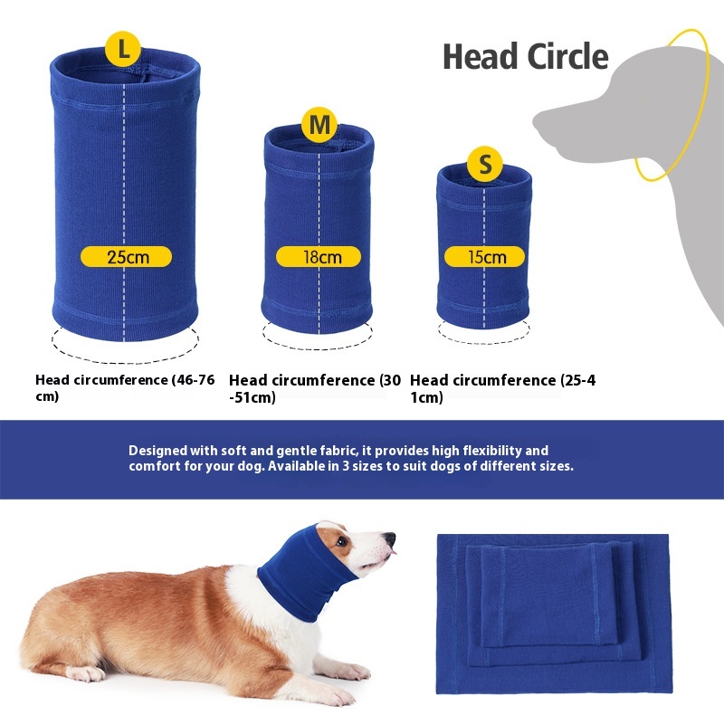 Comodidad para Perros - Manta de Cabeza y Collar — imagen 4