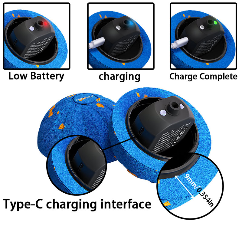 Pelota Interactiva para Perros: Materiales E-TPU, Movimiento Inteligente con Salto y Girar Aleatorio, Juguete Auténtico Resbalón y Chupón Seguro — imagen 5