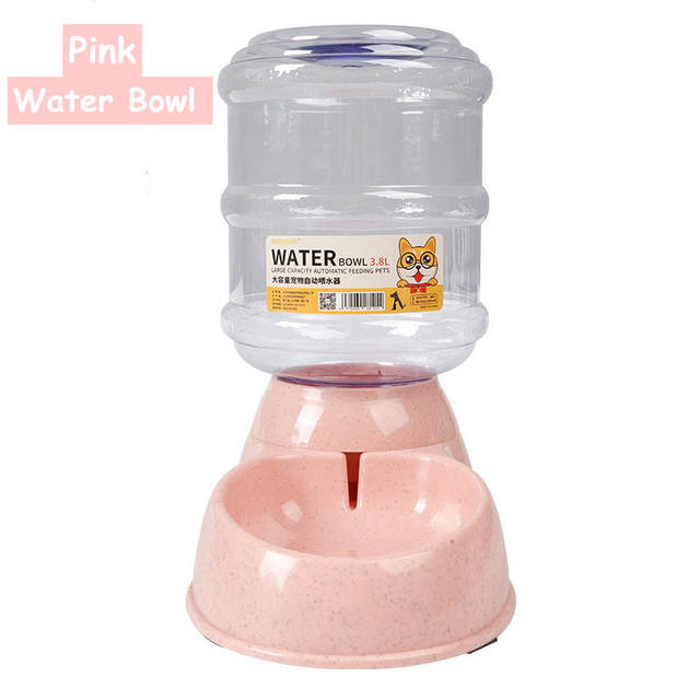 Alimentador Automático de Paja de Trigo Grande Capacidad 3.8L para Mascotas Comida y Agua — imagen 9