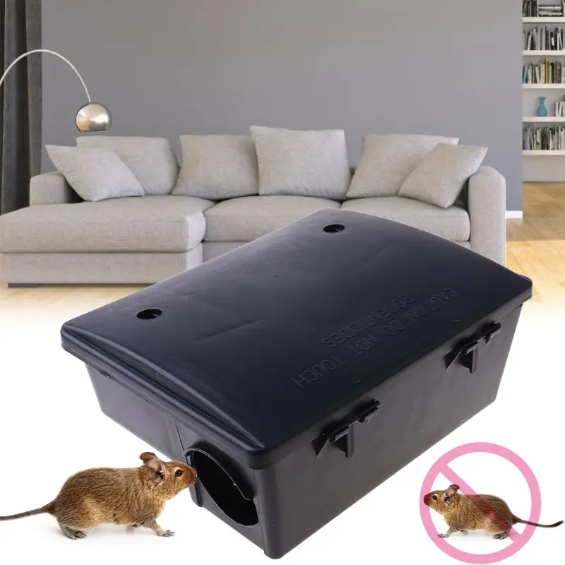 Professional Home Mouse Bait Block Trap Station Box for Case with for Key Trappola per topi Past na krysy — image 3