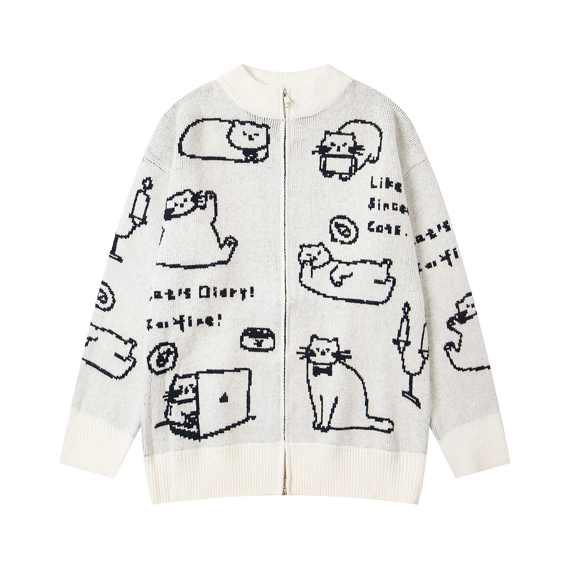 Cat printed coat — image 1