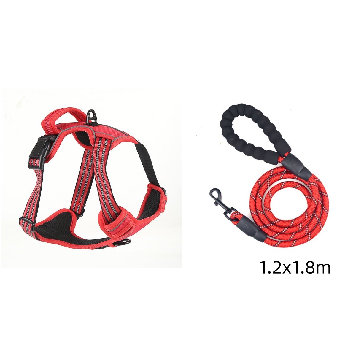 Dog Harness No Pull Breathable Reflective Pet Harness Vest — image 3