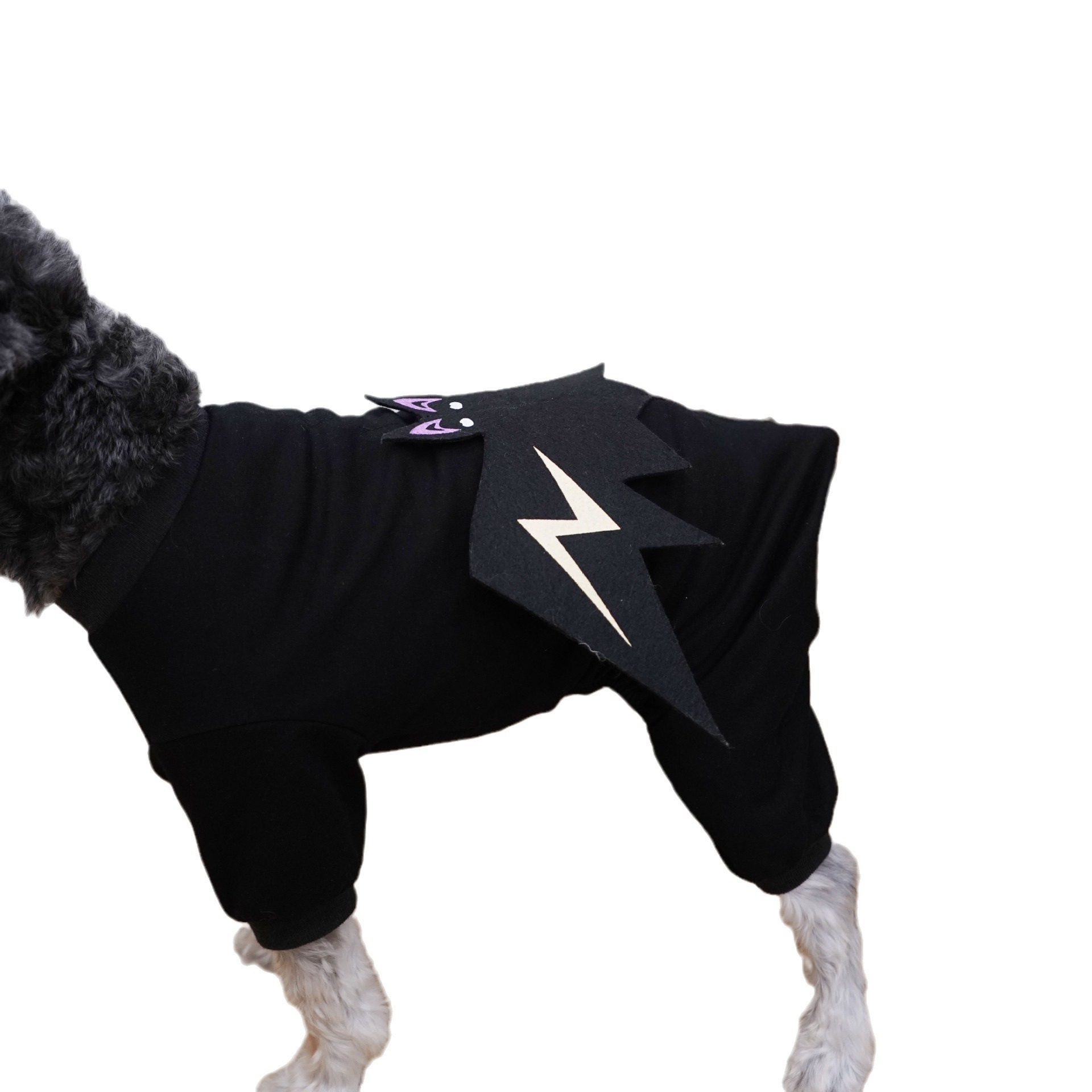 Disfraz de Murciélago 3D de Halloween para Mascotas con Iluminación en la Oscuridad Transformación Cuadrúpeda divertida — imagen 4