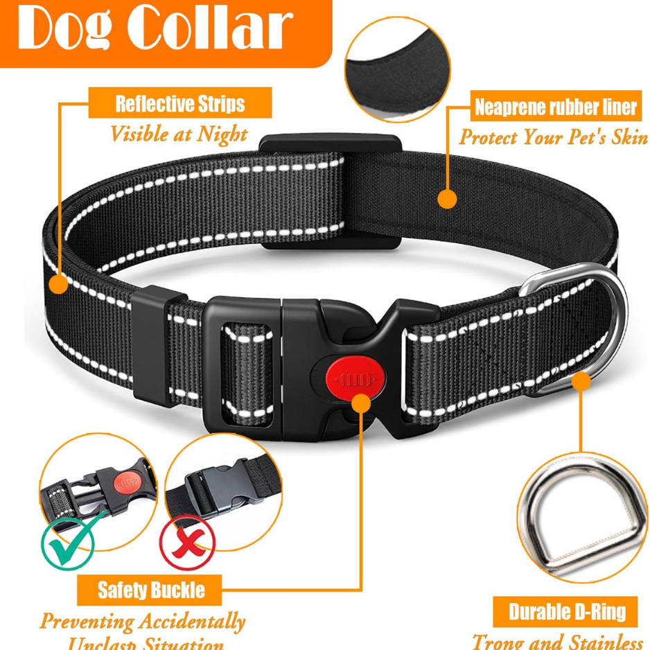 No Pull Dog Harness, Collar & Leash Set, Adjustable Pet Walking Set With Travel Accessories For Dogs — image 8