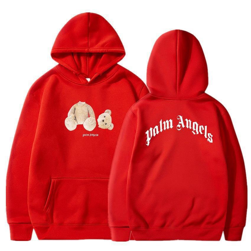Bear Angels Decapitated Bear Teddy Bear Print Couple Hoodie — image 3