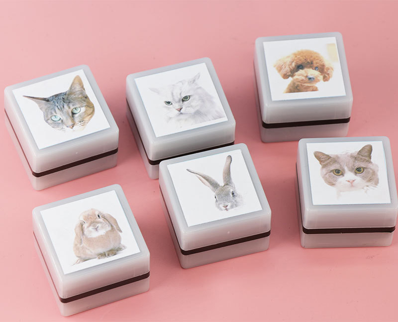 Custom-Made Pet Portrait Stamp DIY For Dog Figure Seal Personalized Cat Doggy Customized Memento Chapter — image 11