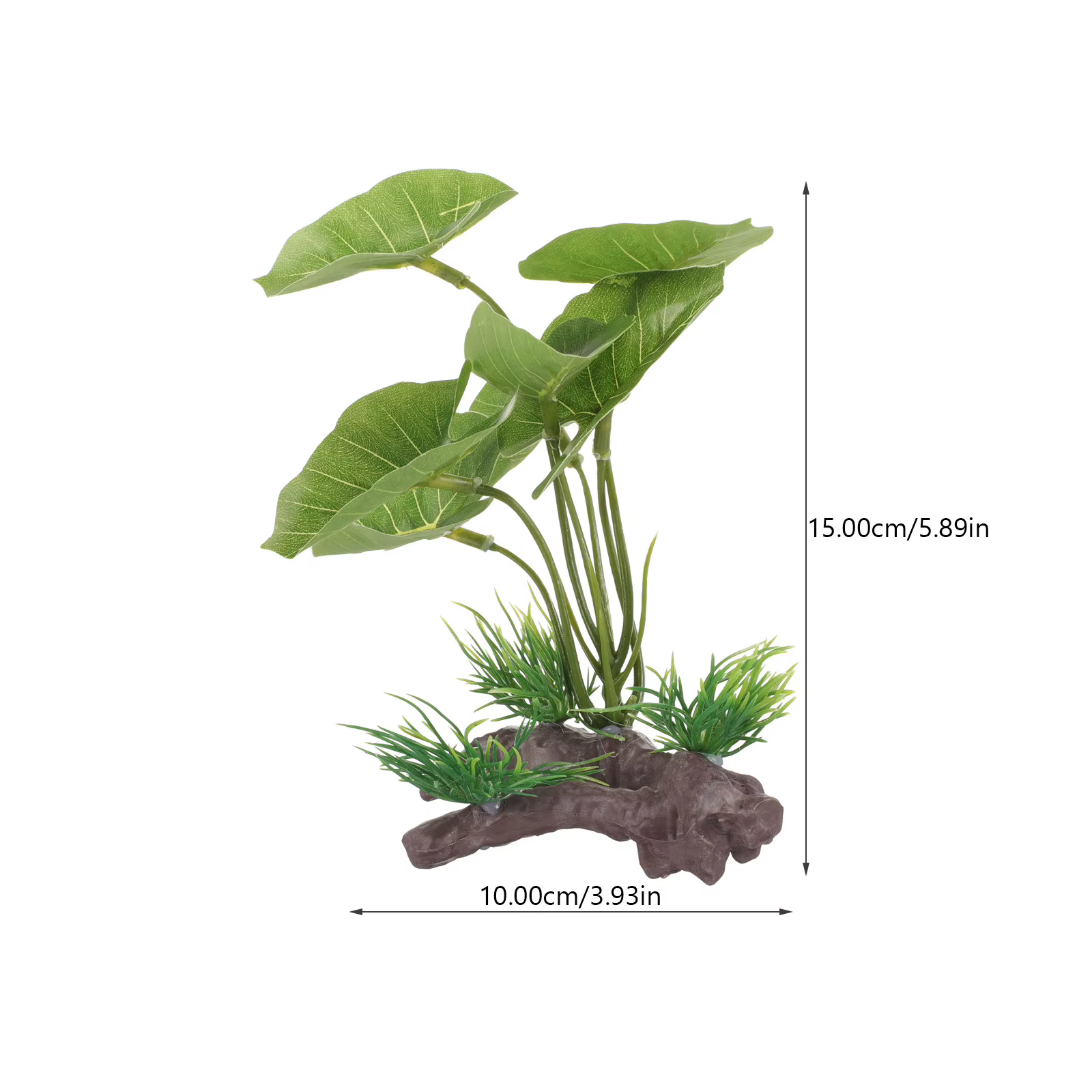 Plantas de acuario para tanque de peces, decoración artificial de plantas submarinas de plástico, ornamentación de pasto marino vívido, paisaje de acuario — imagen 4