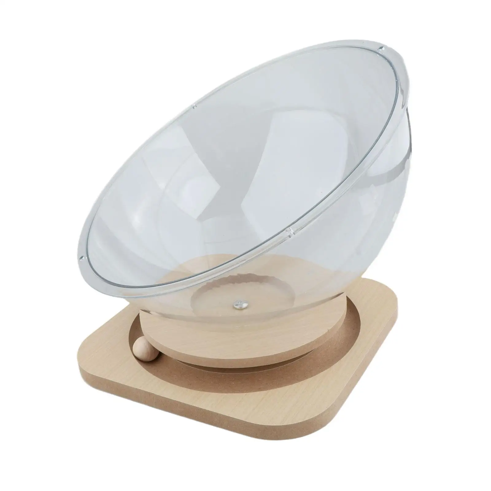 Space Capsule Cat Bed Kitten Sleeping Nest Acrylic Universal Cat Activity Centre Hammock Nest Kennel for Small Animals Pet Suppl — image 5