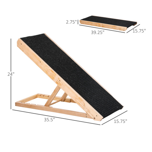 Elevated Pet Ramp For Dogs, Cats, Rabbits, Height-adjustable And Foldable — image 2