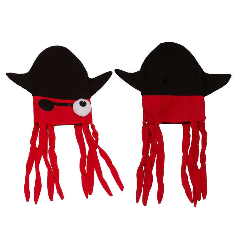 Headpiece Funny Hat Halloween Trendy Photo Octopus Hat for CouplesBirthday Creative — image 6