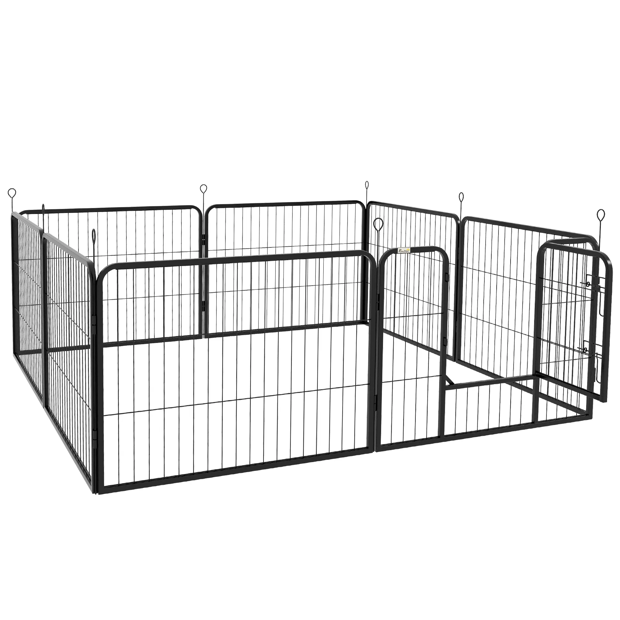 8 Panel Heavy Duty Dog Playpen 23.5" Height for Small Medium Dogs — image 1