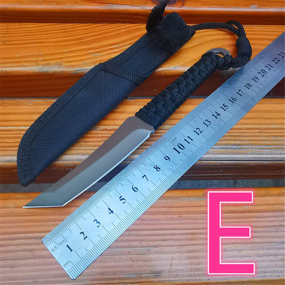 Fixed Blade Bowie Knife | Hunting Knife, ABS Handle | Sheath | Designed for Hunting, Survival, Skinning, Camping — image 6