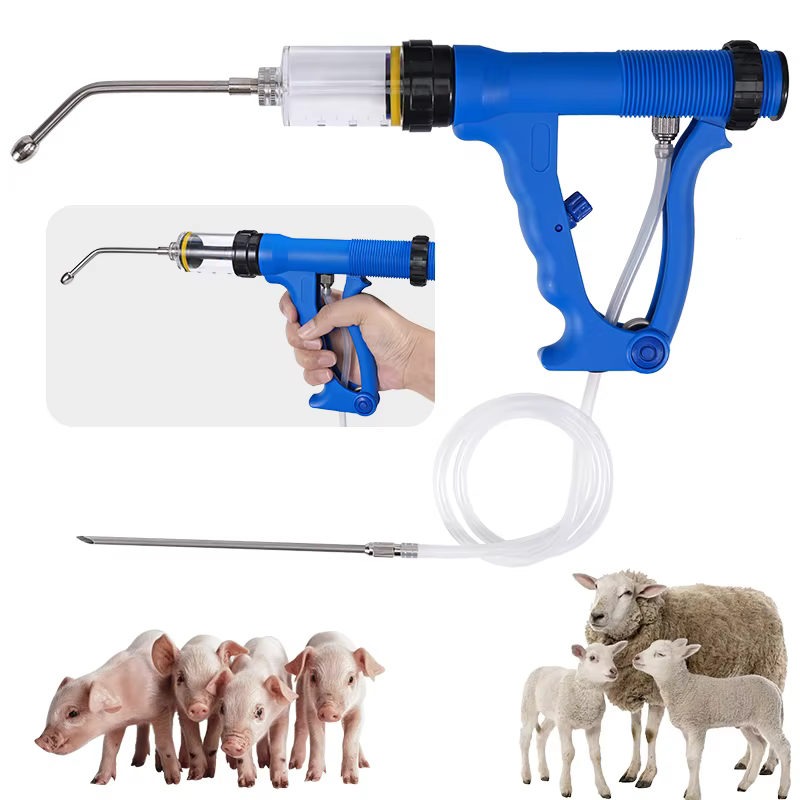 Dispositivo de Dosis Continua para Animales de Granja - Pistola de Alimentación para Cerdos, Terneros y Ganado — imagen 2