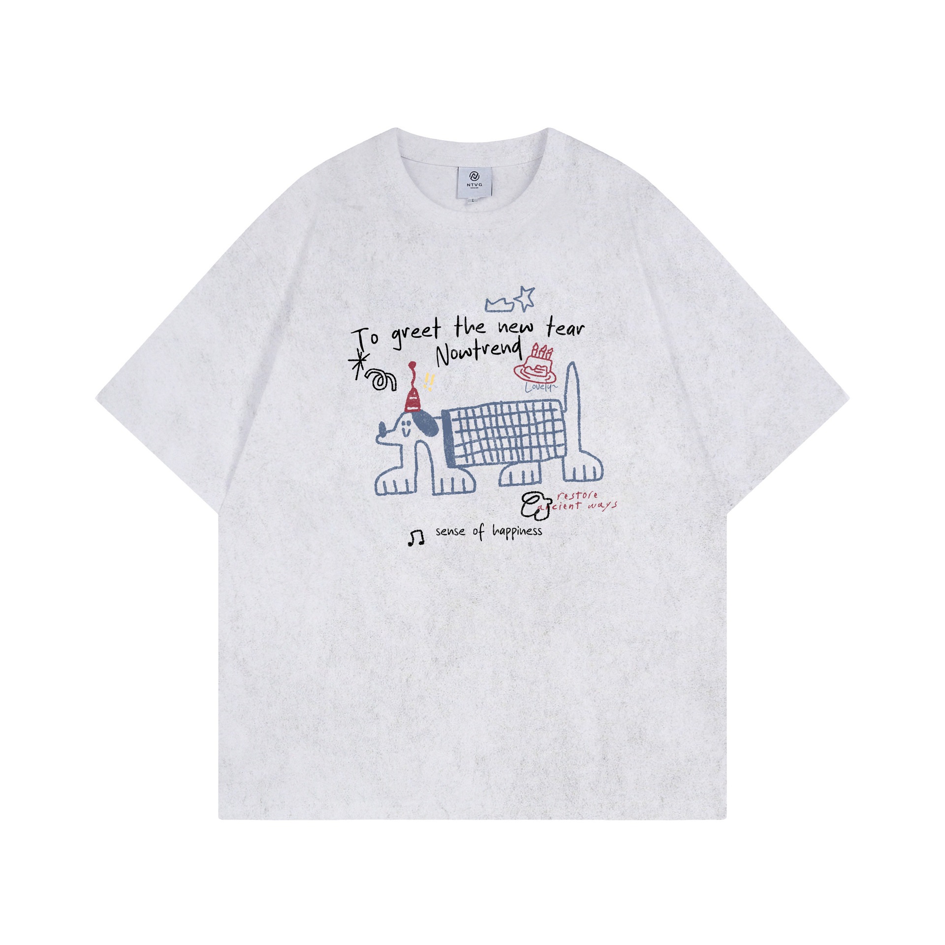 Sausage Dog Graffiti Short Sleeve — image 1