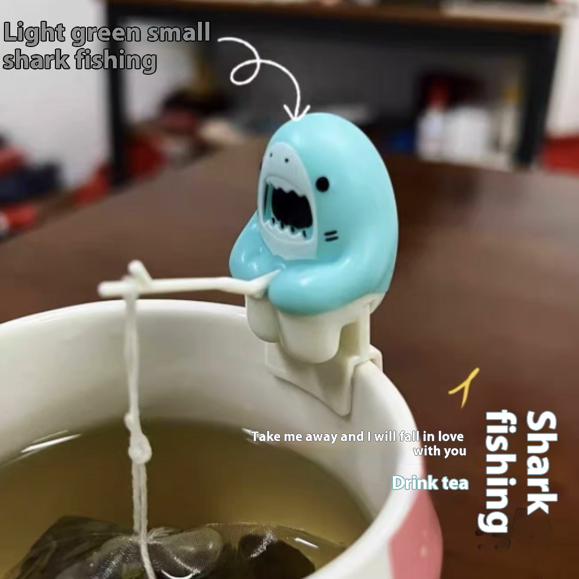Infusor de Té con Forma de Tiburón para Mascotas, Decoración Multifuncional y Accesorios para Bebidas — imagen 8