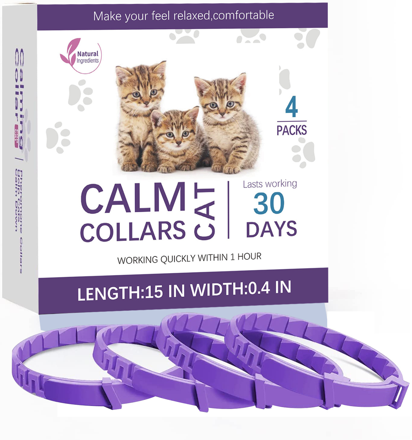Collar de Calma para Mascotas Gatos Pacíficos — imagen 9