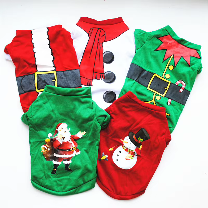 Ropa de Navidad para Perros de Algodón Vestimenta para Mascotas — imagen 4