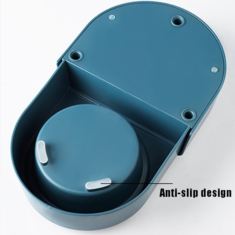Dogs Cats Bowl and Drinking Fountains with Automatic Water Outlet Anti-overturning Feeders Plastic Feeding Bowl Pet Accessories — image 4