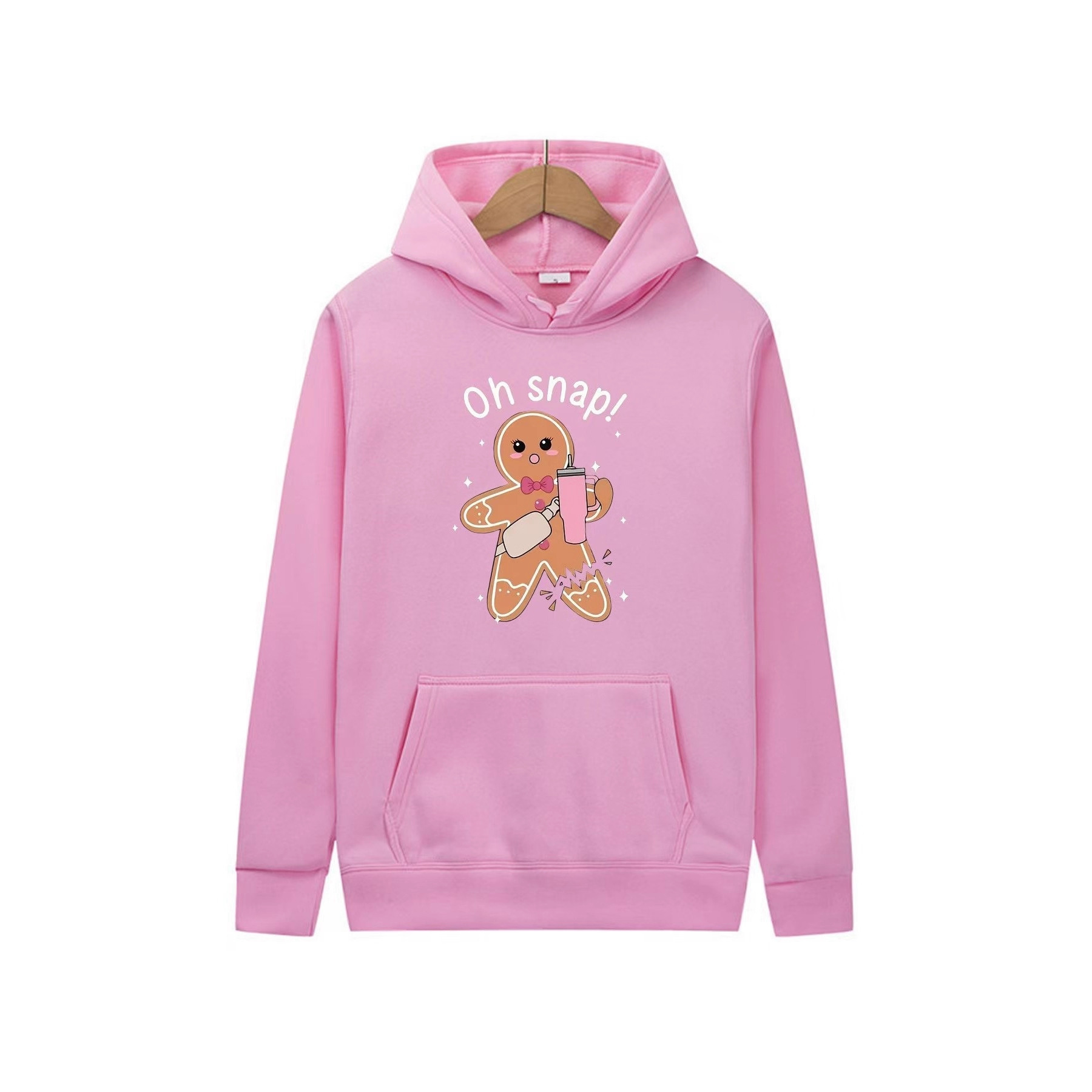 Cute Strawberry Cow Hoodie for Women KEEVICI Pullover Sweatshirt — image 6