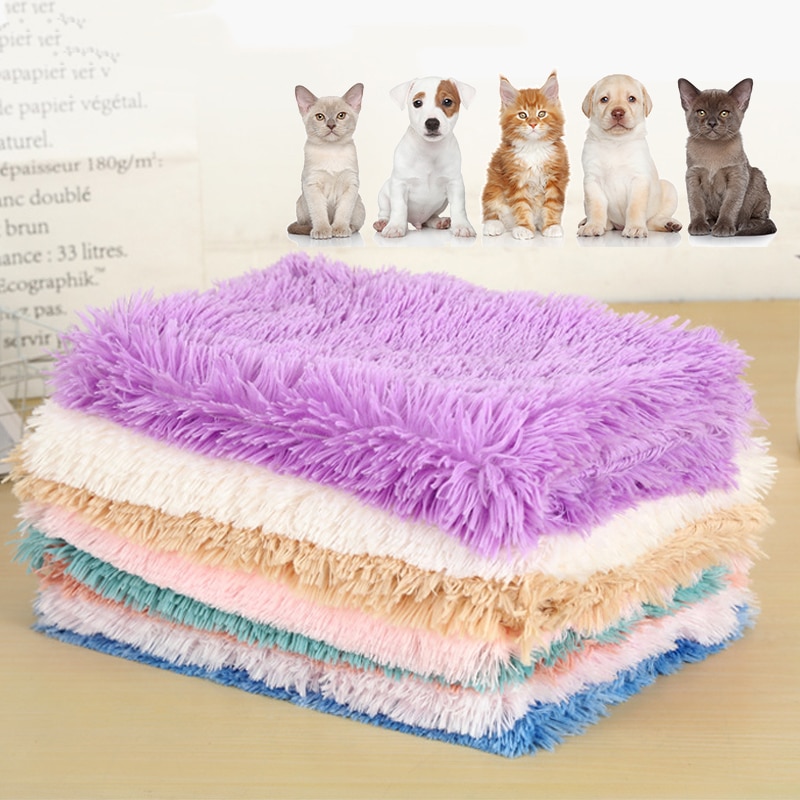 Manta de Plush para Perros y Gatos: Cubreleta Suave y Caliente para Dormir, Tamaño Pequeño, Medio, Grande — imagen 5