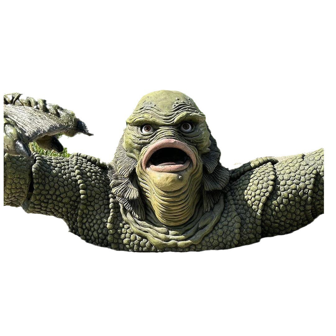New Halloween April Fools' Day Lizard Man Wall Decoration Home Personality Monster Creative Decor — image 6