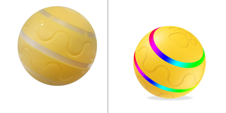 Pelota Inteligente de Gato Wicked Ball Juguete Autónomo con Rotación Automática USB — imagen 6