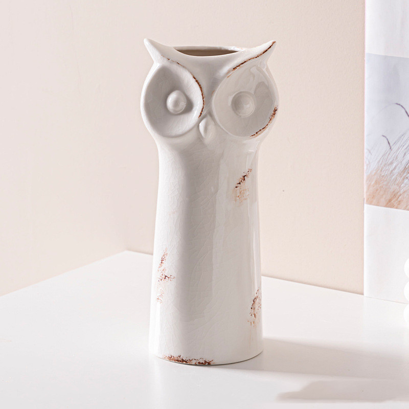 Vintage Do Old Animal Ceramic Vase Decorative Ornaments — image 5