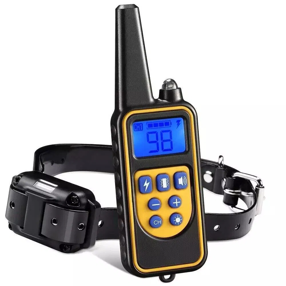 Cinturón de Adiestramiento para Perros con Control Remoto a Batería Recargable - Entrenador de Choque Hidrófugo para Mascotas — imagen 8