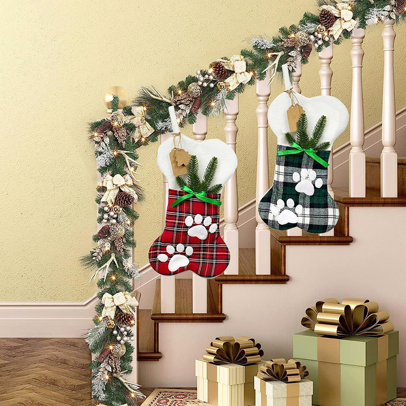 Christmas pendants, Christmas socks, gift bags, Christmas pet socks — image 2
