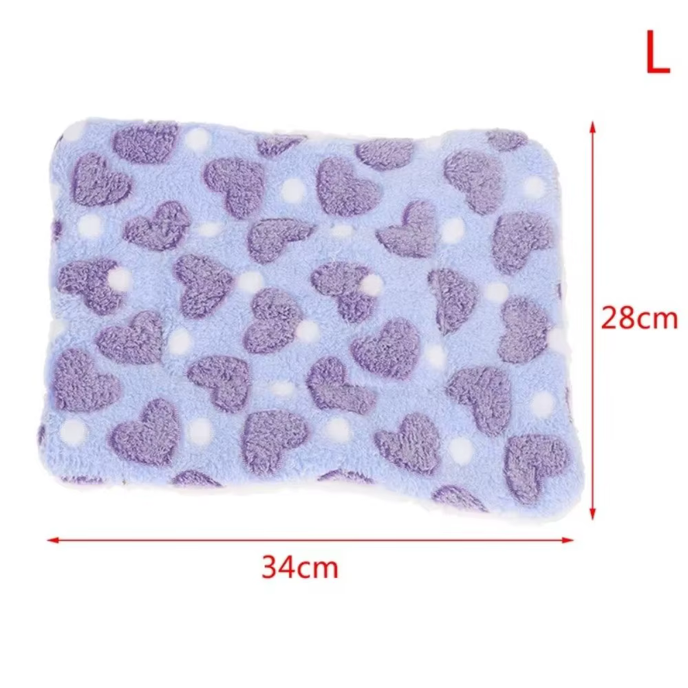 Comfortable Winter Mat Warm Padding Chew-Resistant Small Animal Sleeping Bag Washable Pet Bed Pad Small Pets — image 6