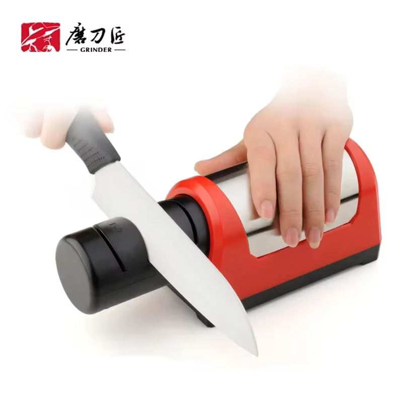 TAIDEA Electric Diamond Knife Sharpener New Upgrade Sharpening System Have Polishing Grit 360/600/1000# Professional Sharpeners — image 5