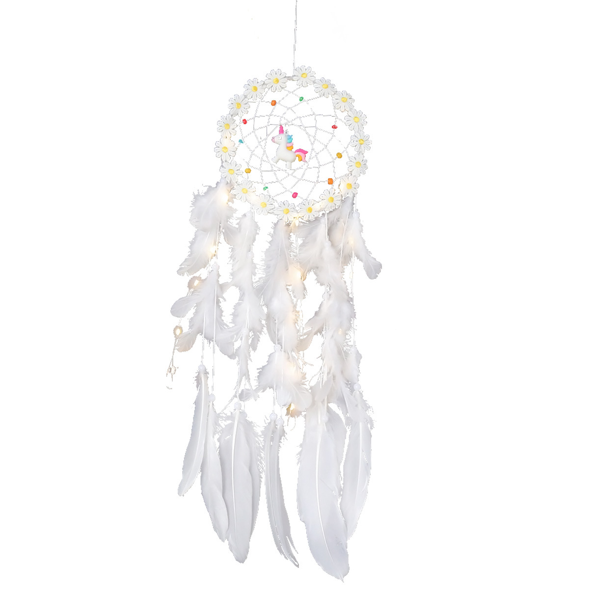 Bedroom Pendant Creative Unicorn Dream Catcher Sen Department Retro Shop Decoration Pendant Wedding Gift — image 5