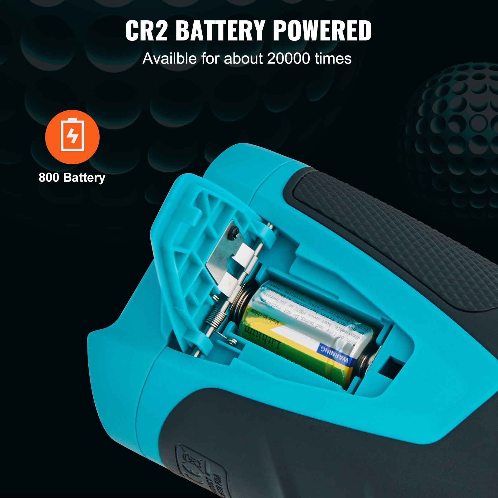 Rangador de Golf 900 Yardas: Rango Laser Preciso para Golf y Caza con 6X Ampliación, Montaje Magnético Exterior y Batería CR2 — imagen 3