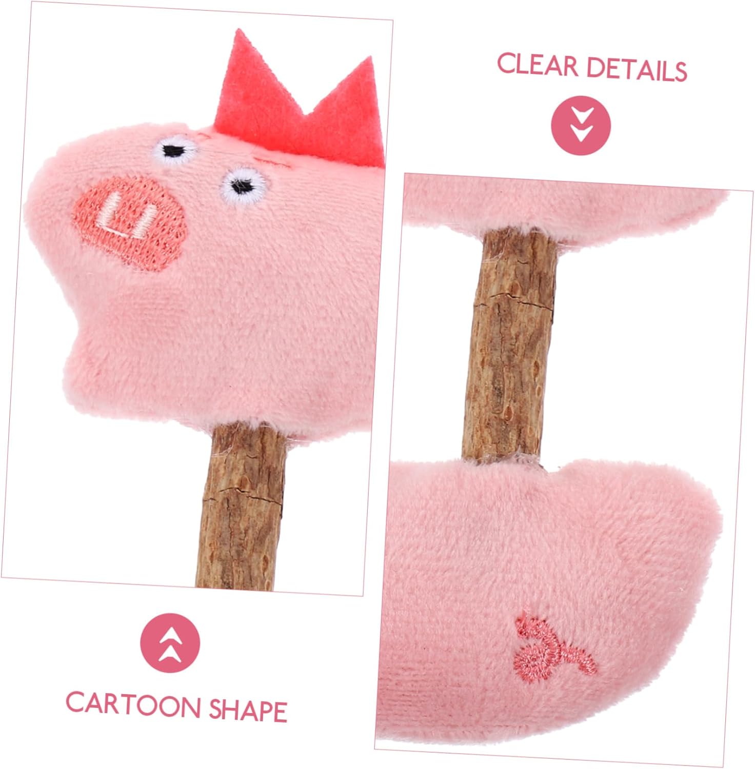 Cat Toy Kitten Toys Teeth Cleaning Toys Silvervine Sticks Cat Silvervine Stick Chew Sticks For Cats Cat Interaction Toys Kitten Plaything Cat Teaser Polygonum Wood The Cat — image 14