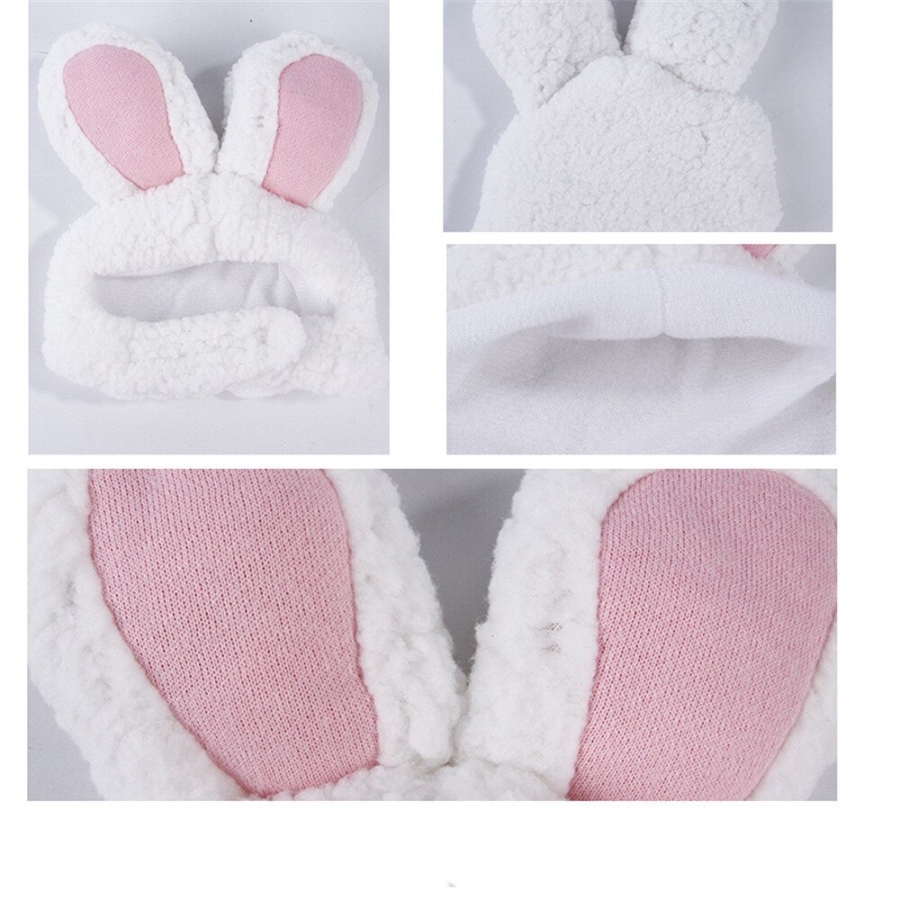 Capa de Pascua Divertida y Adorable: Sombrero Conejo con Orejas para Gatos y Perros Pequeños, Accesorio de Disfraz para Mascotas, Foto de Cumpleaños — imagen 4