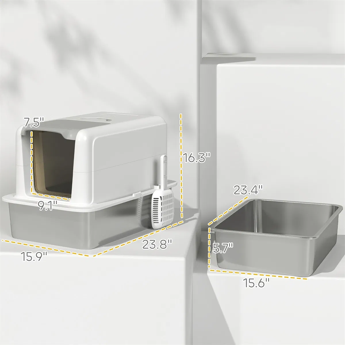 Cat Litter Box, Cat Litter Box Enclosure — image 7