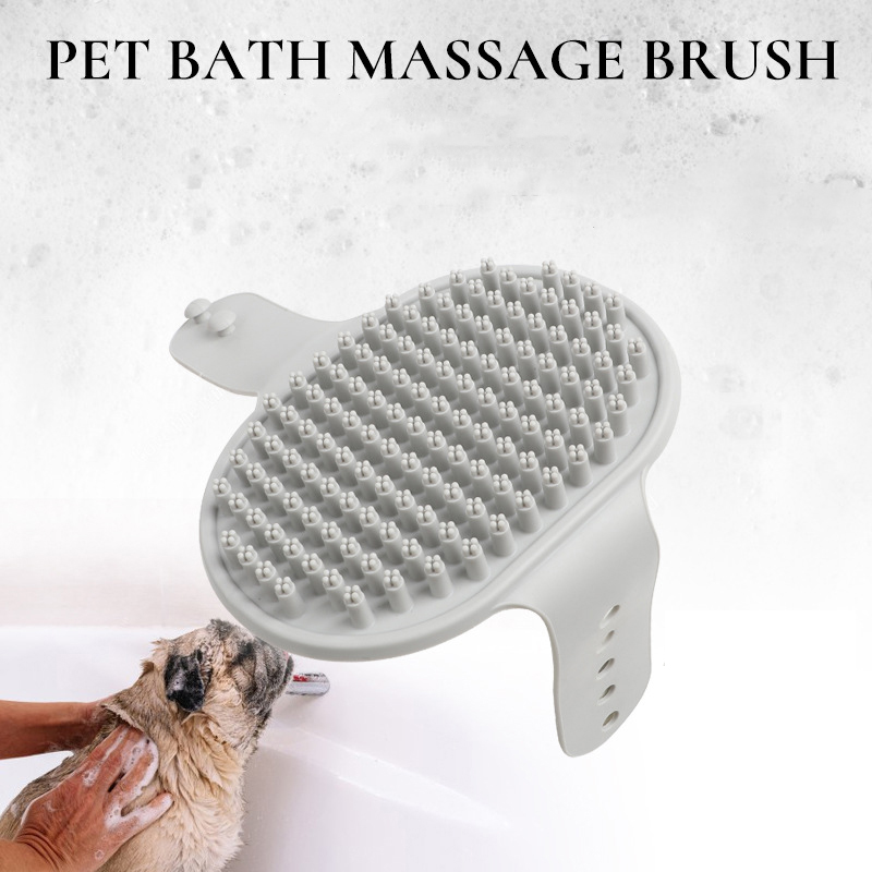 Guantes de Baño para Mascotas, Cepillo de Masaje para Perros, Cepillo de Baño, Cepillo de Eliminación de Pelo para Gatos, Accesorios de Baño para Mascotas — imagen 1