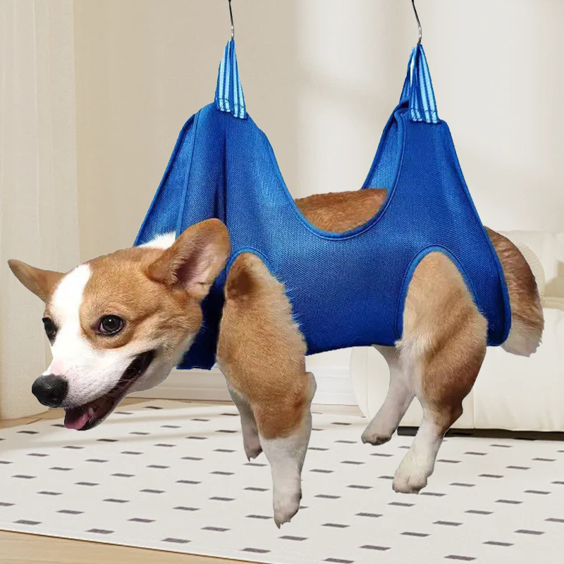 Pet Grooming Hammock for Cats and Dogs, Nail Trimming Bed, Small to Medium Size Pet Restraint Bag — image 5