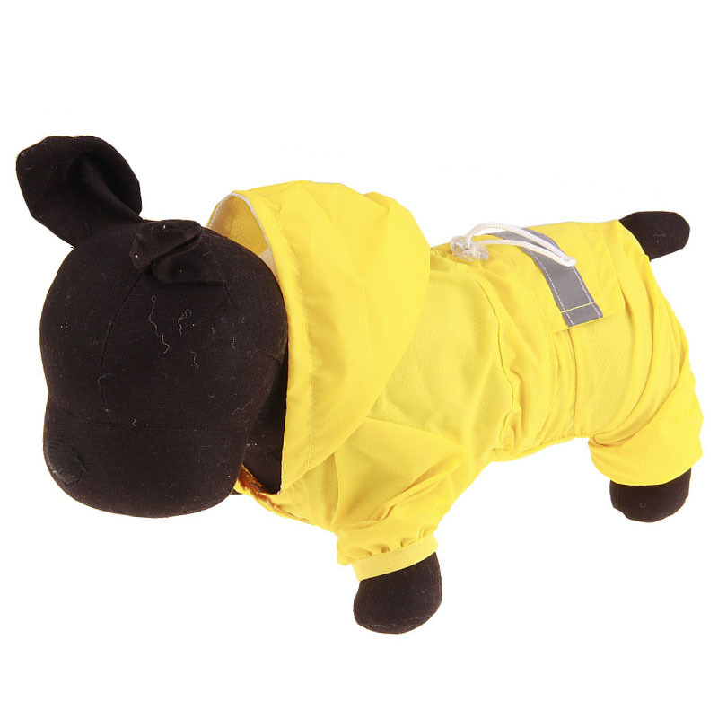 Pet Clothes Raincoat Double Layer Dog Raincoat Four Season Dog Pet Clothes — image 5