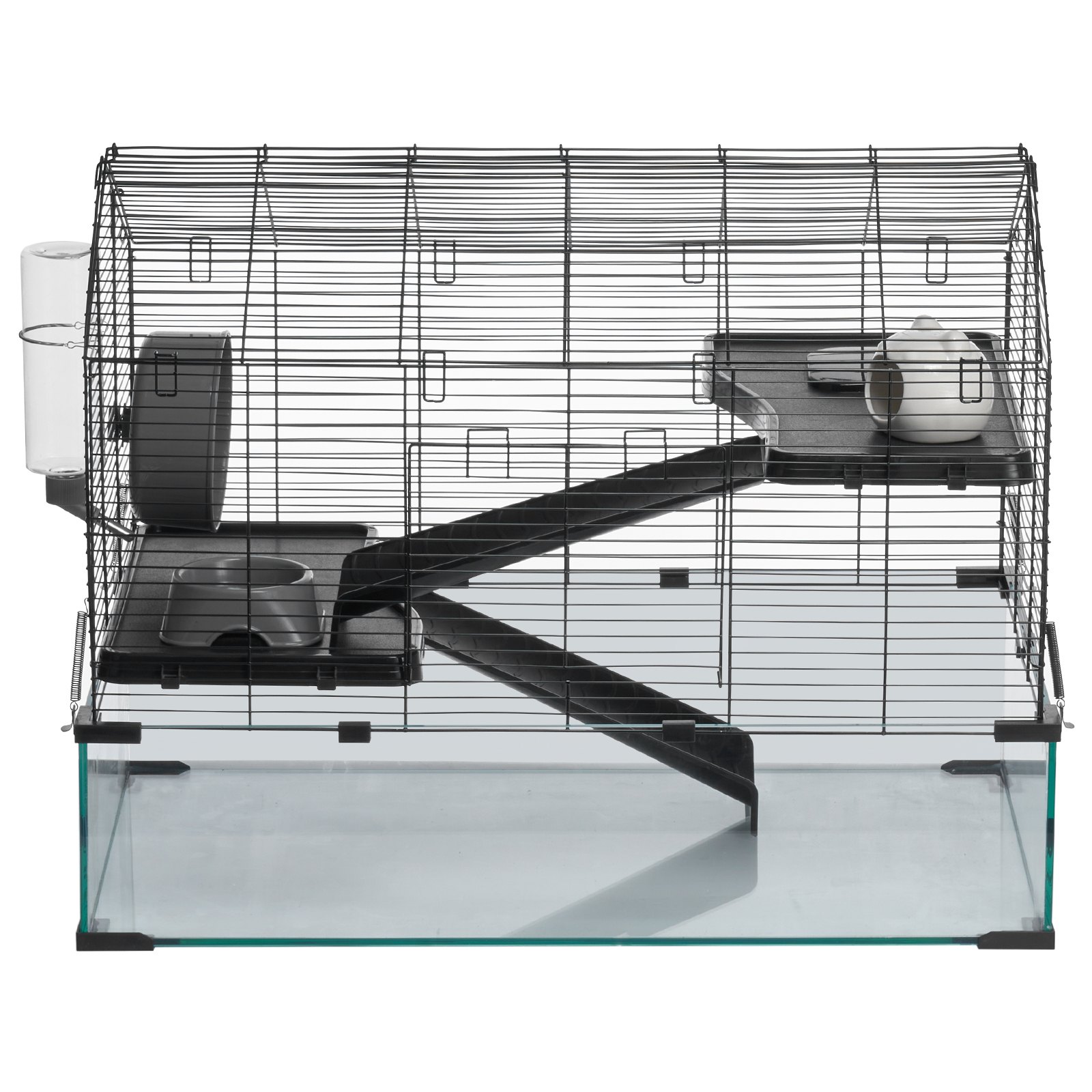 Wire Hamster Cage Habitat 29.5in Pet Rodent Gerbil Mice Small Animal House — imagen 1