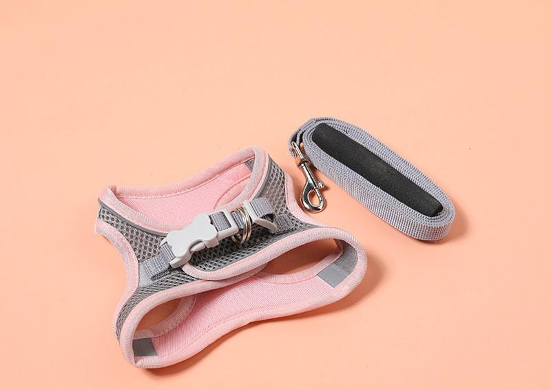 Colete Reflectivo Oxford No Tira, Suave, Respirable, Malla con Amortiguación, Arnés para Perro No Tira, Set para Perrito Adorable — imagen 8