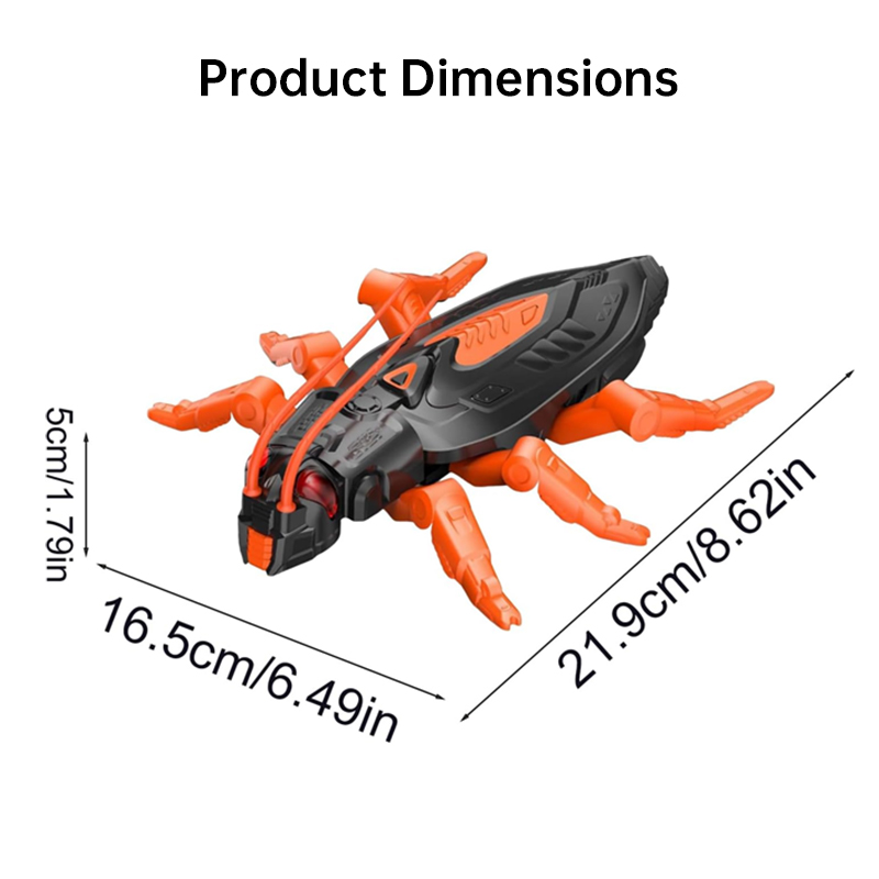 Remote Control Climbing Gecko Robot, Climbs Glass & Smooth Walls, Realistic Animated Toy for Christmas Gifts — image 9