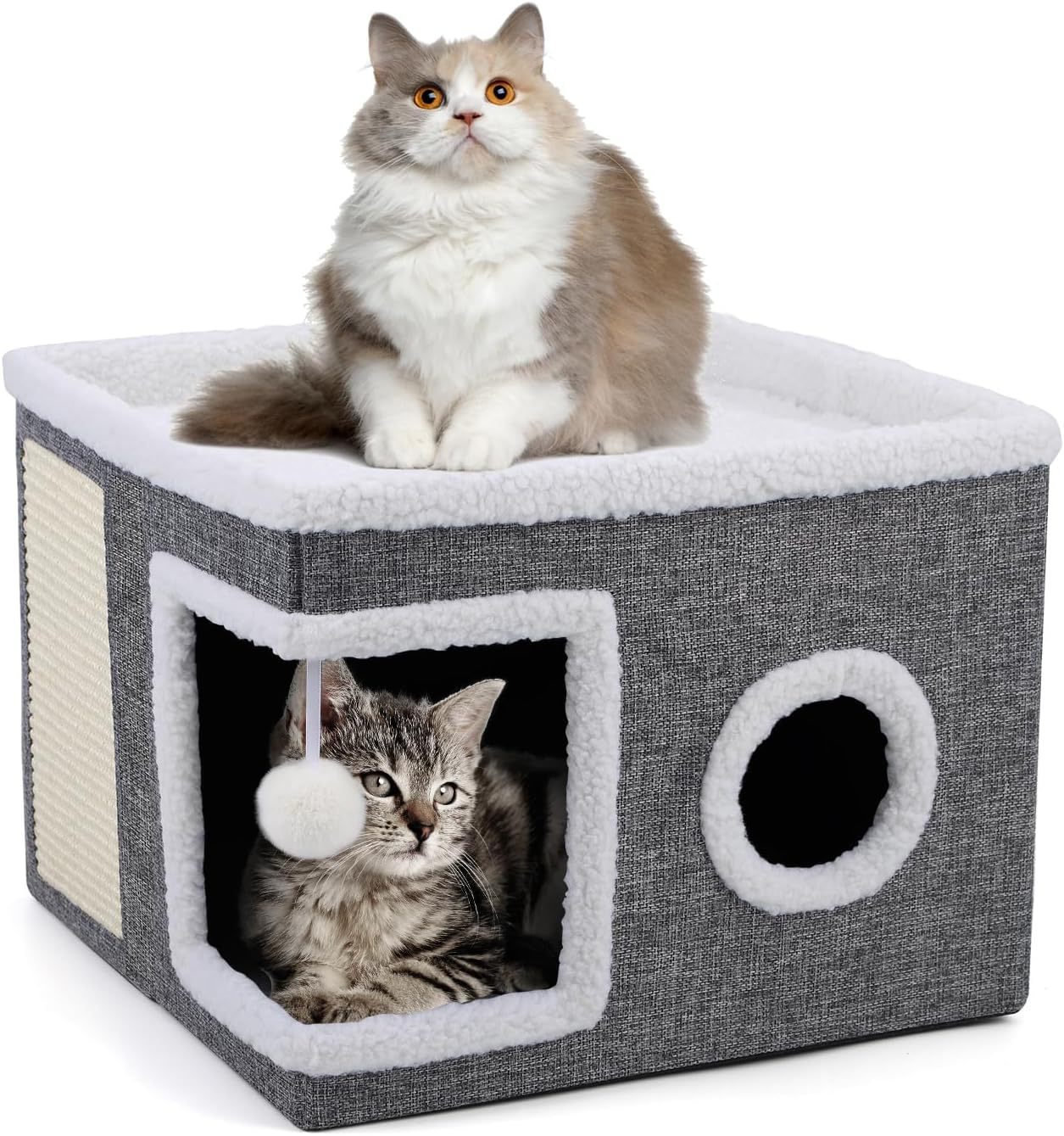 Pet Stool Pet Bed Indoor Foldable Storage Stool Cat Bed Dog Bed Factory — image 5