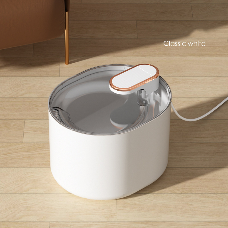 Dispensador de agua inteligente para mascotas, dispensador automático con circulación y filtración, máquina de agua fresca para gatos — imagen 4