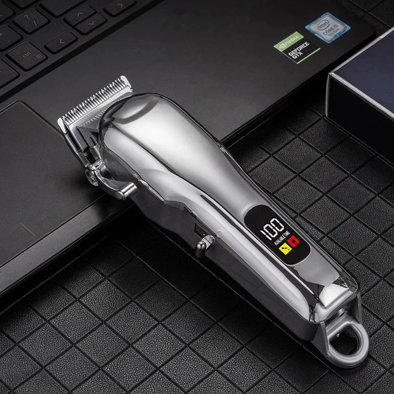 Professional Low Noise Cordless Electric Pet Hair Clipper Dog Grooming Trimmer Shaver for Dogs Cats Animals — image 5