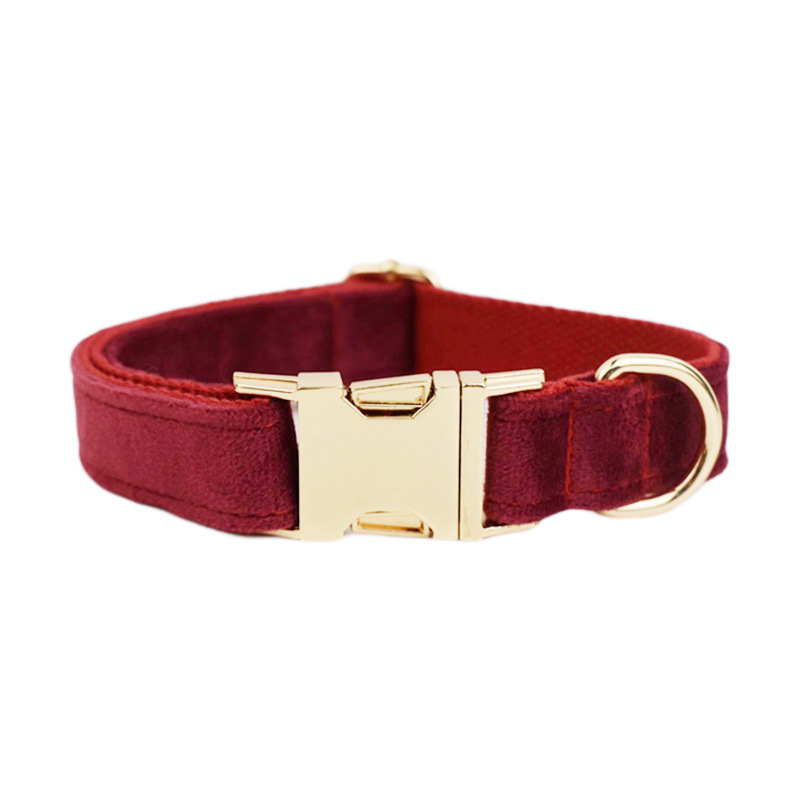 Collar de perro Velvet Collection con grabado personalizado — imagen 12