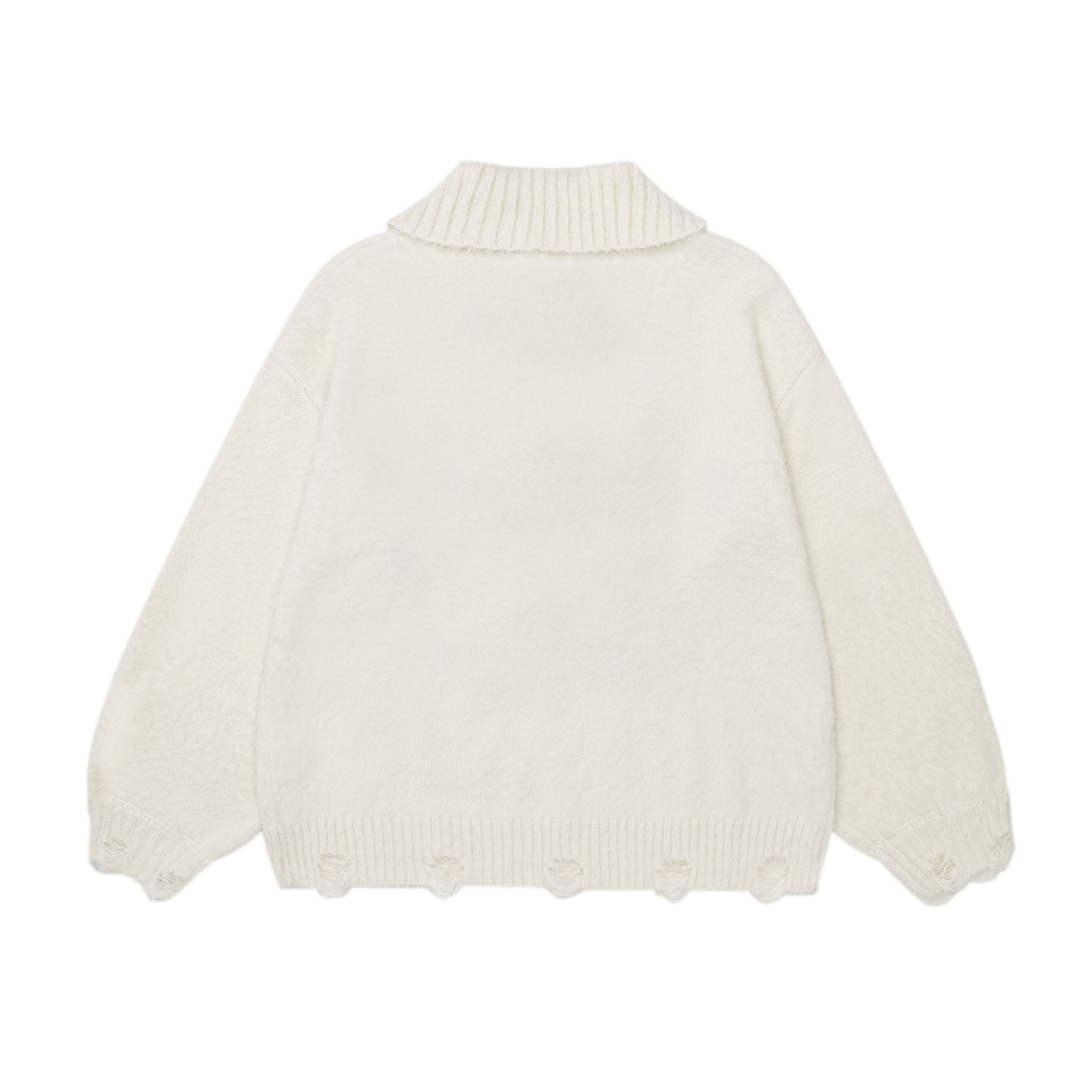 Plush little black cat sweater — image 3